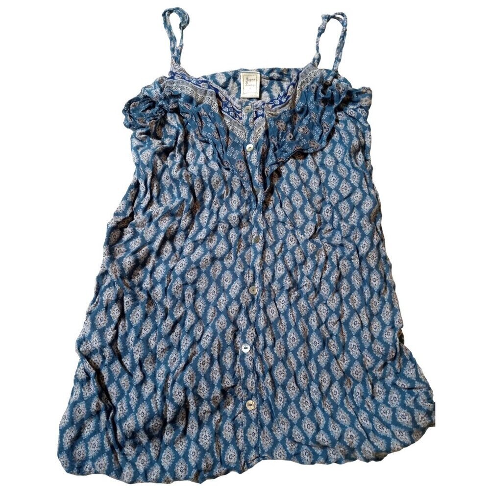Japna Lounge Cute Summer Top Size XL Very pretty print light and flowy